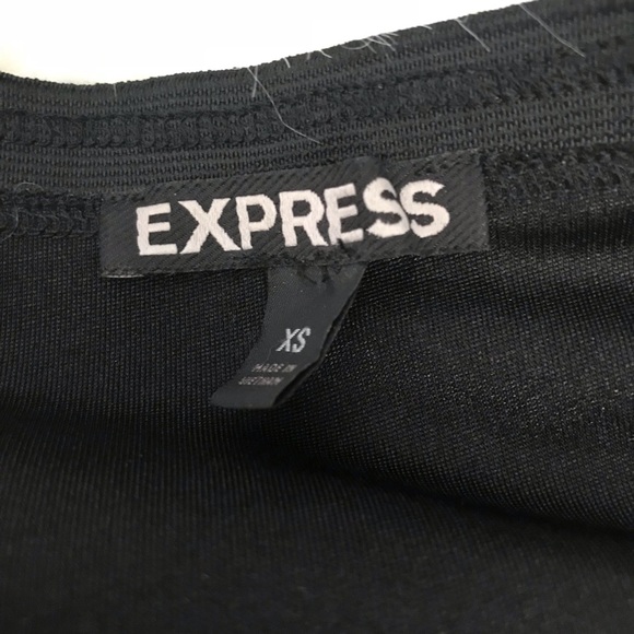 Express party black & grey cheetah sequin mini ski - Picture 5 of 8